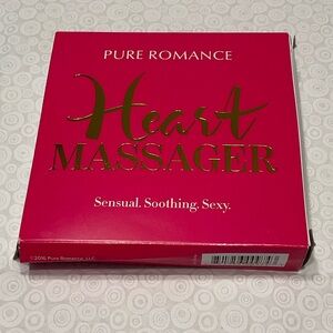 Pure Romance Heart Massager - Red